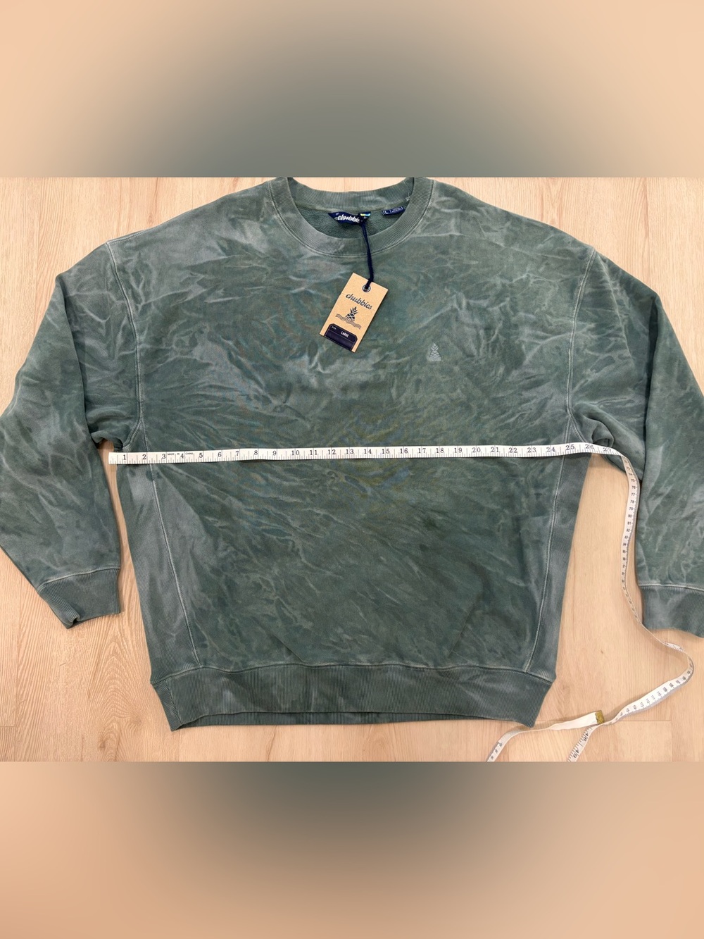 Chubbies The Marshland Pebble Wash Comfort Crewneck Sweatshirt